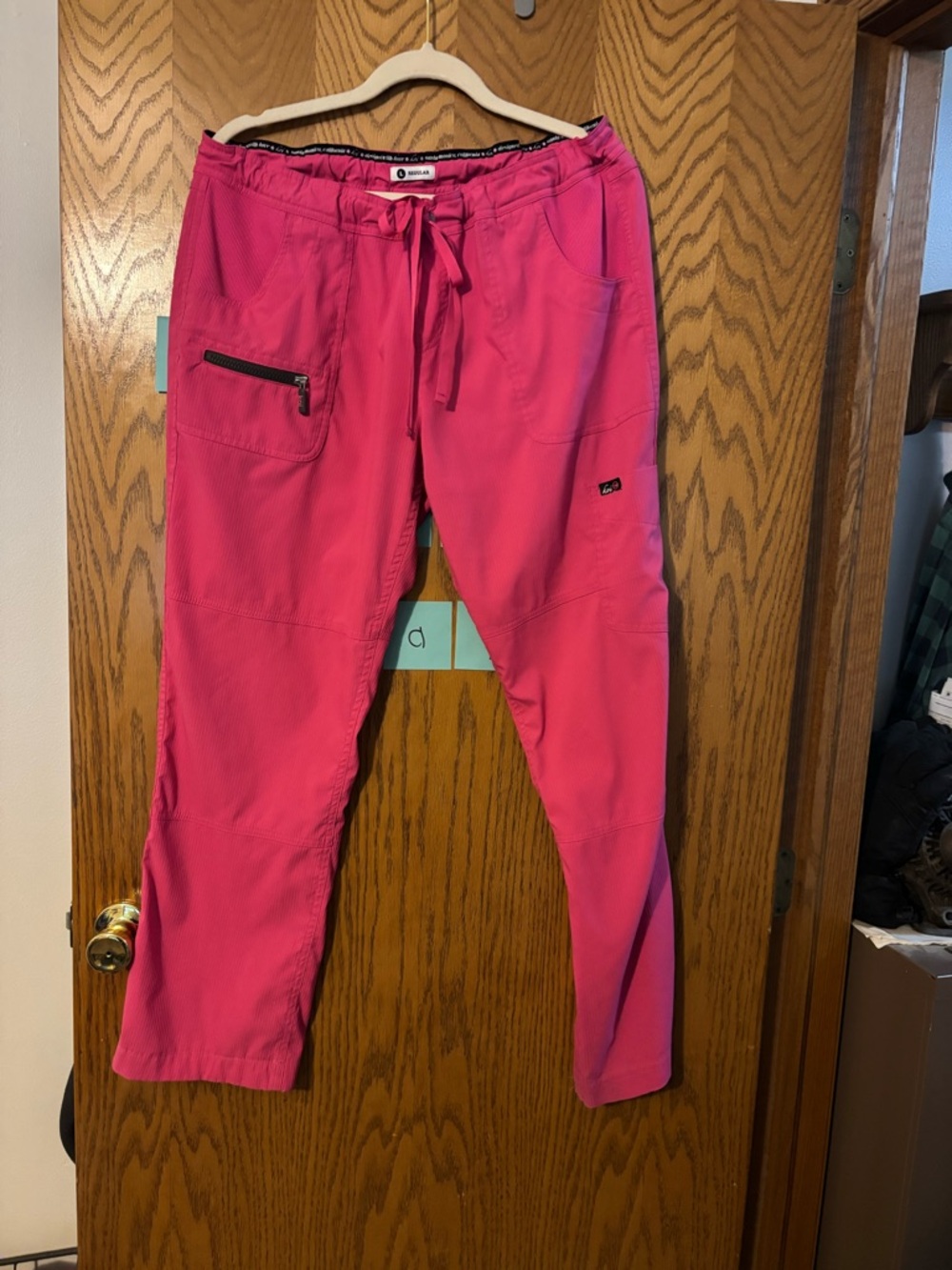 Koi lite scrub pants lot large slim Fitbit huge pretty lot Cherokee pants med